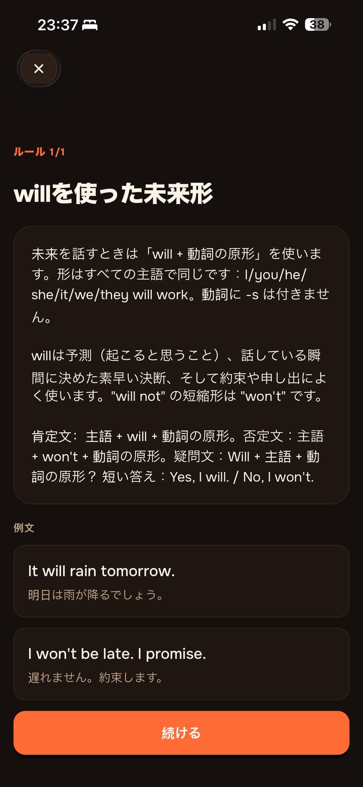 Lingavelaの文法レッスン — ルールの解説と練習